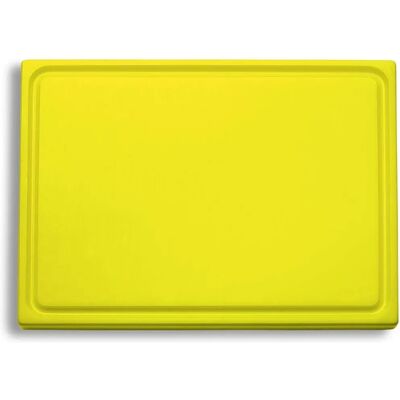 F. DICK - Tagliere in plastica gialla - 265x325x18 mm - Uso su entrambi i lati - HACCP F. DICK - Tagliere in plastica gialla - 265x325x18 mm - Uso su entrambi i lati - HACCP