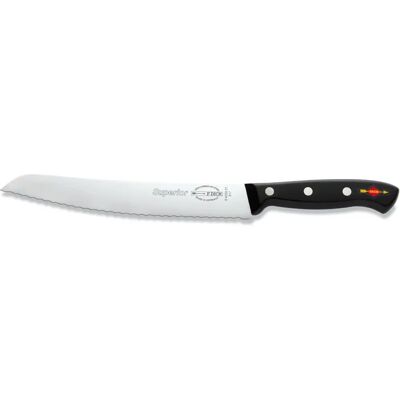 F. DICK Couteau à pain - Dentelé, 21cm, Acier X55CrMoV14, Noir F. DICK Couteau à pain - Dentelé, 21cm, Acier X55CrMoV14, Noir