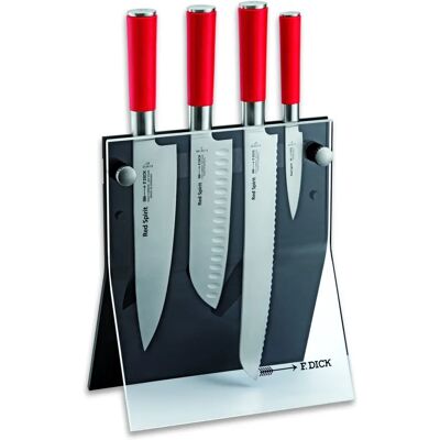 F. Dick Red Spirit Kochmesser-Set - Professionelles Besteck F. Dick Red Spirit Kochmesser-Set - Professionelles Besteck