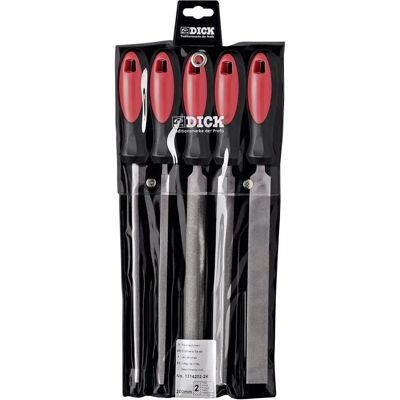 Friedr. Dick 1314202-2K Set di lime - 200mm per officina per acciaio e metalli Friedr. Dick 1314202-2K Set di lime - 200mm per officina per acciaio e metalli