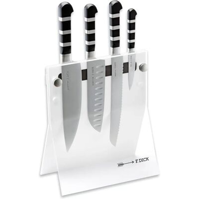 F. Dick - 4Knives - 1905 - Acrylglas - MesserbloK F. Dick - 4Knives - 1905 - Acrylglas - MesserbloK