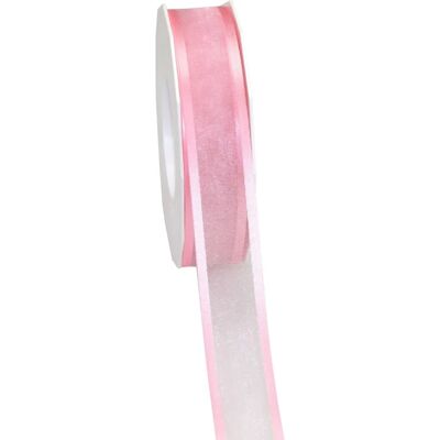PRÄSENT - Organza Ribbon - 25mm - 25m - Ruban cadeau PRÄSENT - Organza Ribbon - 25mm - 25m - Ruban cadeau