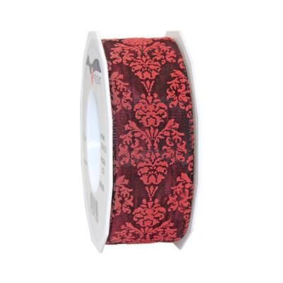 Pattberg 2384020-619 Decorative Ribbon/Trim - 12 pcs, 20m, Bordeaux Pattberg 2384020-619 Decorative Ribbon/Trim - 12 pcs, 20m, Bordeaux