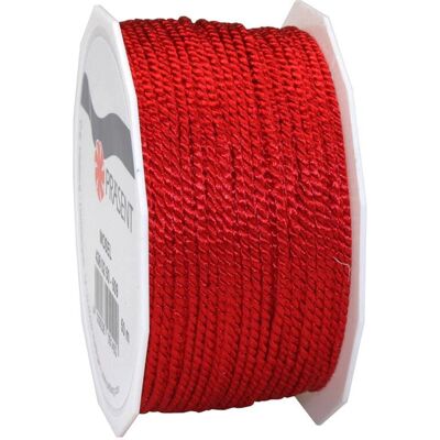 Fil Pattberg 9020250-609 - Rouge 50m - Corde décorative Fil Pattberg 9020250-609 - Rouge 50m - Corde décorative