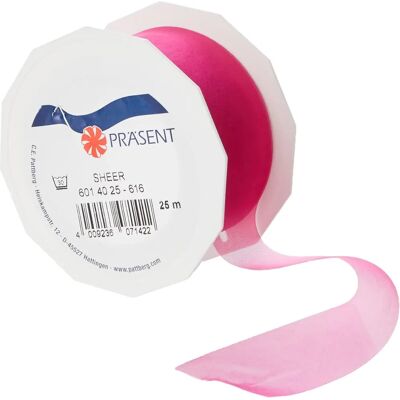 Ruban en Organza Rose Corail de C.E. Pattberg - Ruban Cadeau Ruban en Organza Rose Corail de C.E. Pattberg - Ruban Cadeau