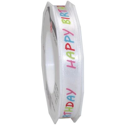 Pattberg 3371520-6010 Ruban d'anniversaire blanc - Ruban Pattberg 3371520-6010 Ruban d'anniversaire blanc - Ruban
