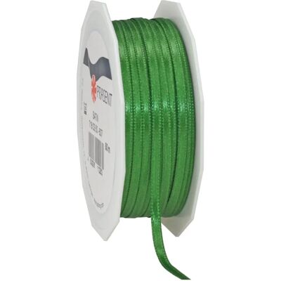 C.E. Pattberg satijnen lint groen - 50m, 3mm C.E. Pattberg satijnen lint groen - 50m, 3mm
