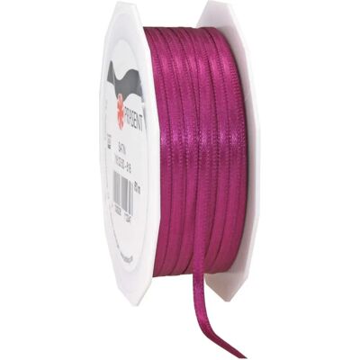 C.E. Pattberg Satin Violet 50 m 3 mm Ribbon C.E. Pattberg Satin Violet 50 m 3 mm Ribbon