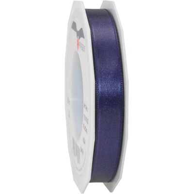 Ruban en satin bleu foncé C.E. Pattberg - 25m, 15mm Ruban en satin bleu foncé C.E. Pattberg - 25m, 15mm