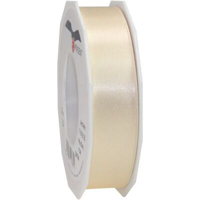C.E. Pattberg Satin crème - Ruban de satin 25m, 25mm de large - Décoration cadeau C.E. Pattberg Satin crème - Ruban de satin 25m, 25mm de large - Décoration cadeau