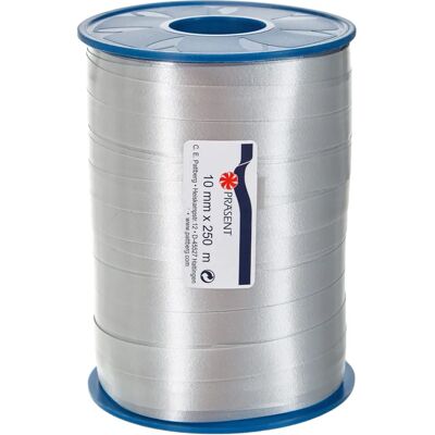 C.E. Pattberg Silber Geschenkband - 250m, 10mm - Geschenkverpackung & Dekoration C.E. Pattberg Silber Geschenkband - 250m, 10mm - Geschenkverpackung & Dekoration