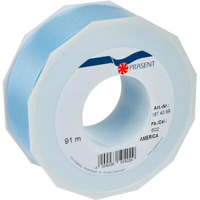 C.E. PATTBERG Ruban Cadeau 91m Bleu Clair - Ruban d'Emballage C.E. PATTBERG Ruban Cadeau 91m Bleu Clair - Ruban d'Emballage