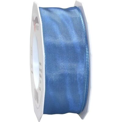 Fita Decorativa C.E. Pattberg - Azul celeste - 25m - 40mm - Decoração festiva Fita Decorativa C.E. Pattberg - Azul celeste - 25m - 40mm - Decoração festiva