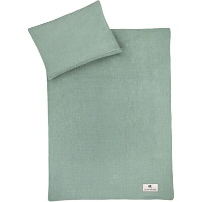 Ensemble de literie bébé Musselin Julius Zöllner - Vert Ensemble de literie bébé Musselin Julius Zöllner - Vert