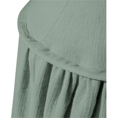 Julius Zöllner Kinderbett Baldachin - Musselin, 50cm, Grün Julius Zöllner Kinderbett Baldachin - Musselin, 50cm, Grün