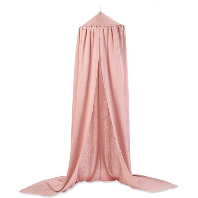 Zöllner Baby Baldachin - 100% Musselin Baumwolle - Dusty Rose Zöllner Baby Baldachin - 100% Musselin Baumwolle - Dusty Rose