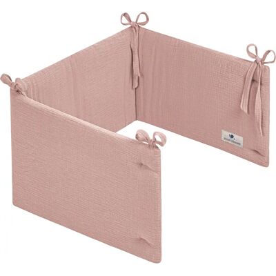 JULIUS ZÖLLNER Musselin Dusty Rose Baby Bettnestchen - Baby Bett Zubehör JULIUS ZÖLLNER Musselin Dusty Rose Baby Bettnestchen - Baby Bett Zubehör