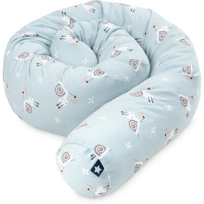 Zöllner Bettschlange Jersey 180cm Schnecke - Baby Nest Zöllner Bettschlange Jersey 180cm Schnecke - Baby Nest