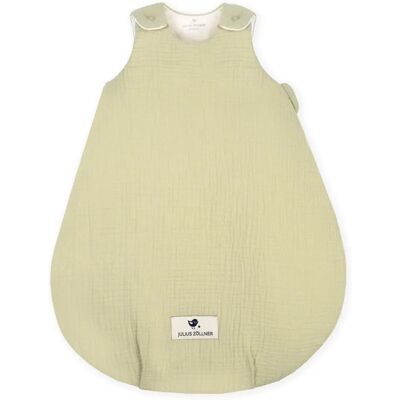 Julius Zöllner Śpiworek dla niemowląt - Muslin, Lime, 56cm Julius Zöllner Śpiworek dla niemowląt - Muslin, Lime, 56cm