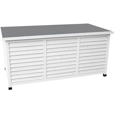 LECO - Kissenbox Vintage - 130x64x60 cm - anthrazit - Aufbewahrungsbox LECO - Kissenbox Vintage - 130x64x60 cm - anthrazit - Aufbewahrungsbox