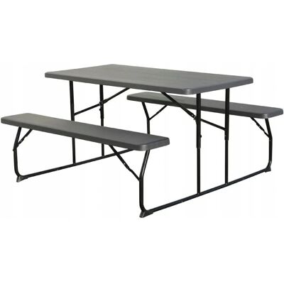 LECO Carina Outdoor Möbel-Set - Wetterfest, 4 Sitze LECO Carina Outdoor Möbel-Set - Wetterfest, 4 Sitze