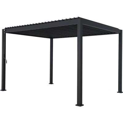 LECO - DELUXE - Anthrazit - 400x300x250 cm - Pergola LECO - DELUXE - Anthrazit - 400x300x250 cm - Pergola