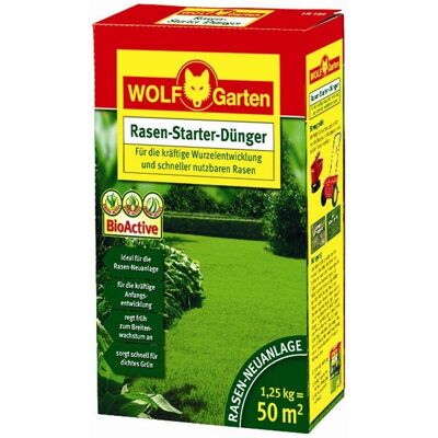WOLF-GARTEN START műtrágya új gyephez - 1250 g WOLF-GARTEN START műtrágya új gyephez - 1250 g