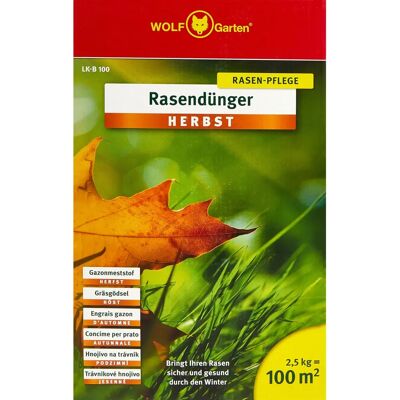 Wolf-Garten LK-B 100 Őszi műtrágya - Gyepápolás Wolf-Garten LK-B 100 Őszi műtrágya - Gyepápolás
