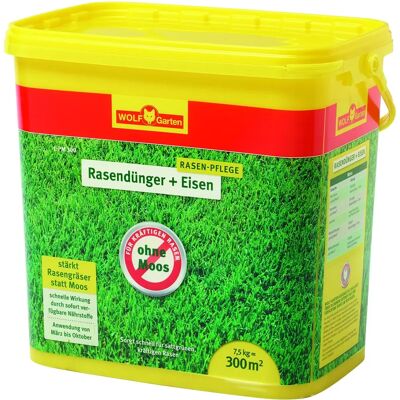Wolf-Garten L-PM 100 PLUS EISEN - Hnojivo na trávník 7,5kg Wolf-Garten L-PM 100 PLUS EISEN - Hnojivo na trávník 7,5kg