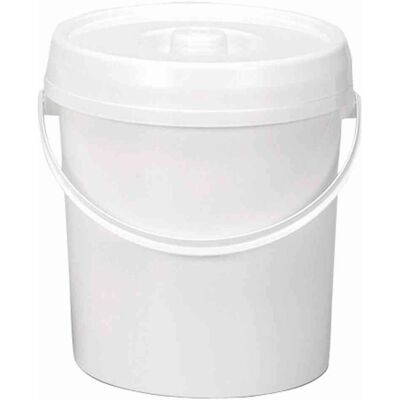 Lockweiler Windeleimer mit Deckel weiß 11 L - Diaper Bin Lockweiler Windeleimer mit Deckel weiß 11 L - Diaper Bin