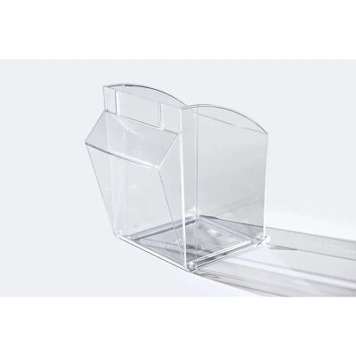 Caixa de armazenamento Kaiserkraft - 101x97x108mm - Transparente Caixa de armazenamento Kaiserkraft - 101x97x108mm - Transparente