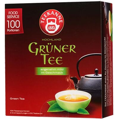 TEEKANNE Grüner Tee - 100 Portionen TEEKANNE Grüner Tee - 100 Portionen