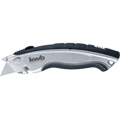 Taglierino di sicurezza ergonomico KWB con lama trapezoidale - Tipo di sicurezza Taglierino di sicurezza ergonomico KWB con lama trapezoidale - Tipo di sicurezza