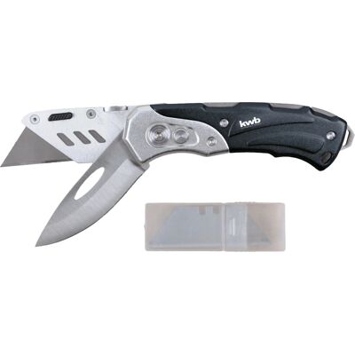 kwb 016990 Universalmesser-Set - Schwer, Faltbar, 4 Stück kwb 016990 Universalmesser-Set - Schwer, Faltbar, 4 Stück