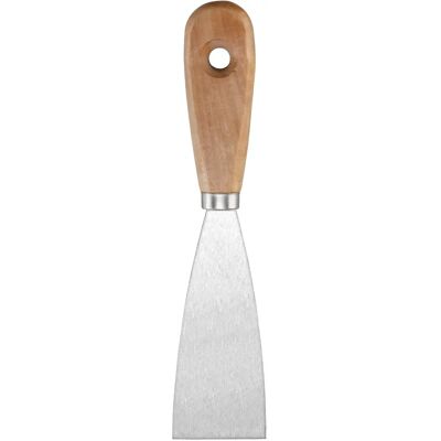 Kwb 029400 - Spatule de peintre - Lame métallique flexible, Manche en bois - Enlève papier peint et colle - Publicité Kwb 029400 - Spatule de peintre - Lame métallique flexible, Manche en bois - Enlève papier peint et colle - Publicité