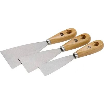 KWB Satz mit 3 Malerspachteln - Malerspachtel-Set KWB Satz mit 3 Malerspachteln - Malerspachtel-Set