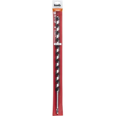 Kwb 42420 Wood Drill Bit - 20mm, 460mm Length, Self-Centering, Industry Quality Kwb 42420 Wood Drill Bit - 20mm, 460mm Length, Self-Centering, Industry Quality