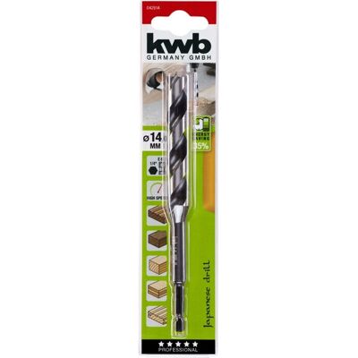 Kwb 042816 Drill Bit Auger - drill, 16mm, 165mm, wood Kwb 042816 Drill Bit Auger - drill, 16mm, 165mm, wood