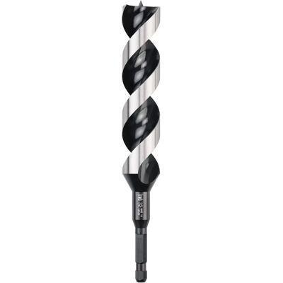 KWB 042930 Drill - 30mm Spiral Bit, 235mm Length - Wood, Soft & Hard KWB 042930 Drill - 30mm Spiral Bit, 235mm Length - Wood, Soft & Hard