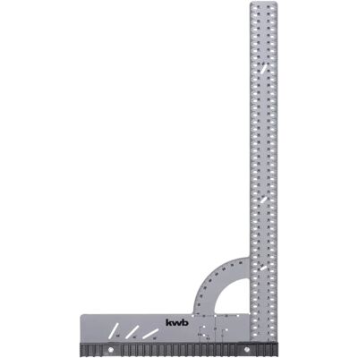kwb Universell vinkelmåler - 500mm och måttstock kwb Universell vinkelmåler - 500mm och måttstock