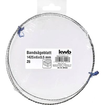 Kwb Model 081502 - Båndsavblad til blødt træ 1425mm Kwb Model 081502 - Båndsavblad til blødt træ 1425mm