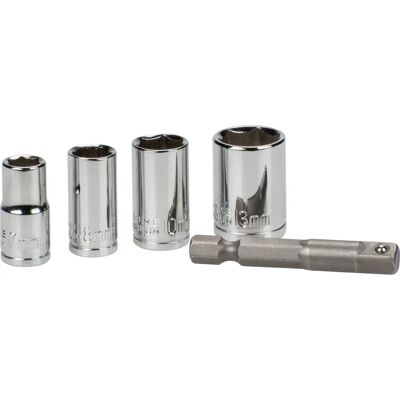 Kwb Steckschlüssel-Set mit Verlängerungen - 7mm, 8mm, 10mm, 13mm - 5 Stück Kwb Steckschlüssel-Set mit Verlängerungen - 7mm, 8mm, 10mm, 13mm - 5 Stück