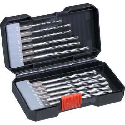 KWB 108840 Steinbohrer-Set - 12 Stück KWB 108840 Steinbohrer-Set - 12 Stück
