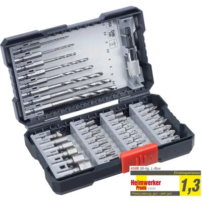 Kwb Sortiment von Bohrern und Bits - Assortment of drill bits and inserts Kwb Sortiment von Bohrern und Bits - Assortment of drill bits and inserts