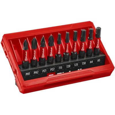 Einhell Impact Bit Set - 10 pcs Impact Driver Bits Einhell Impact Bit Set - 10 pcs Impact Driver Bits