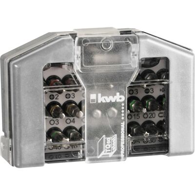 Set di punte per cacciavite kwb 118800 - 32 pezzi, multicolore Set di punte per cacciavite kwb 118800 - 32 pezzi, multicolore