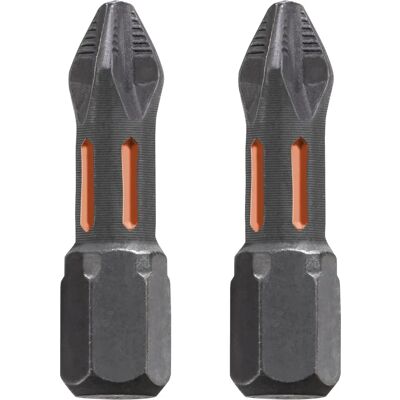 Conjunto de Pontas Torsion KWB - 2x 25mm PH2 Conjunto de Pontas Torsion KWB - 2x 25mm PH2