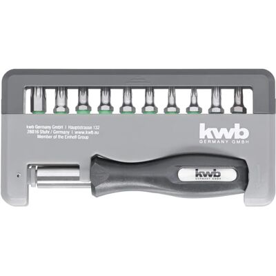 Kwb Modèle 151040 Boîte à Bits en Acier Industriel T/tt - Kit d'Outils Kwb Modèle 151040 Boîte à Bits en Acier Industriel T/tt - Kit d'Outils