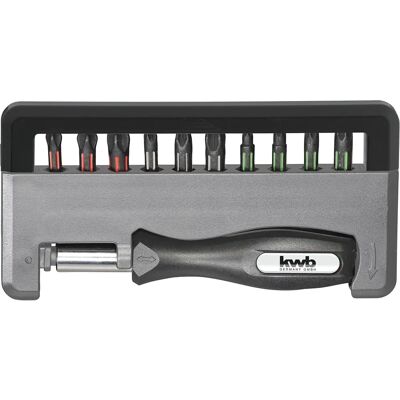 Kwb Torsion Handy Bit Box - Impact Resistant Steel Kwb Torsion Handy Bit Box - Impact Resistant Steel
