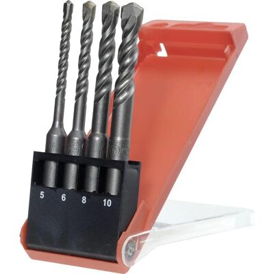 Kwb 240400 High-Quality Hammer Drill Bits Set - 4 Pieces Kwb 240400 High-Quality Hammer Drill Bits Set - 4 Pieces